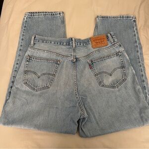 Levi Strauss & Co men’s light wash jeans